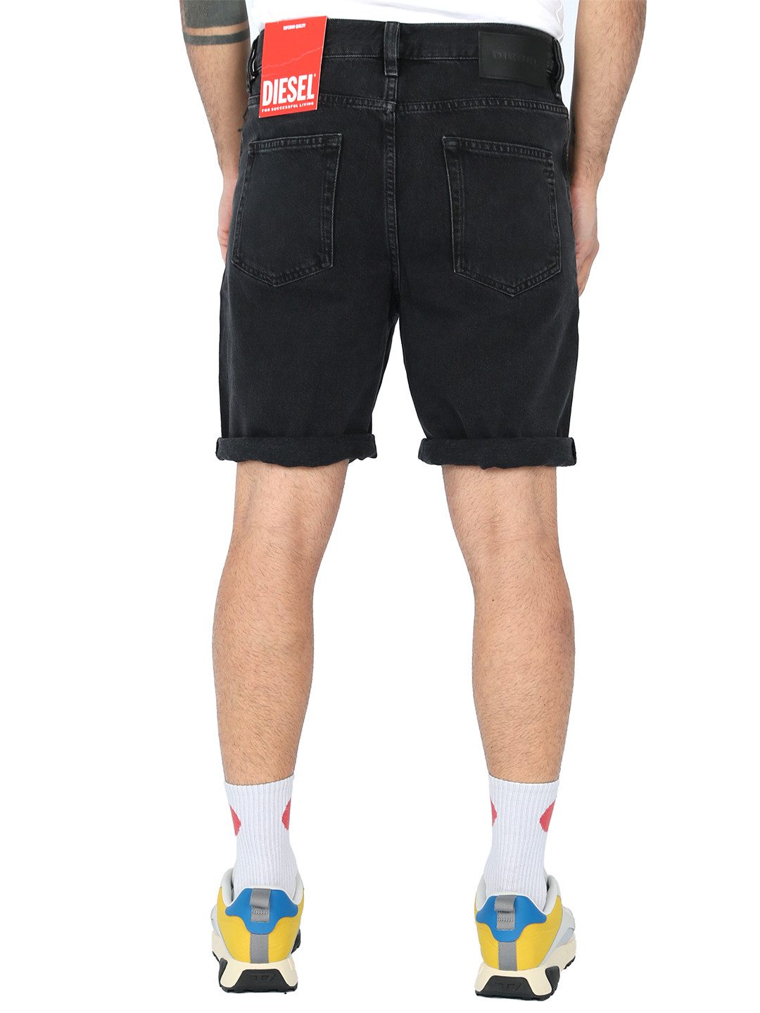 Diesel Jeansshorts Regular Fit - D-Strukt-Short günstig online kaufen