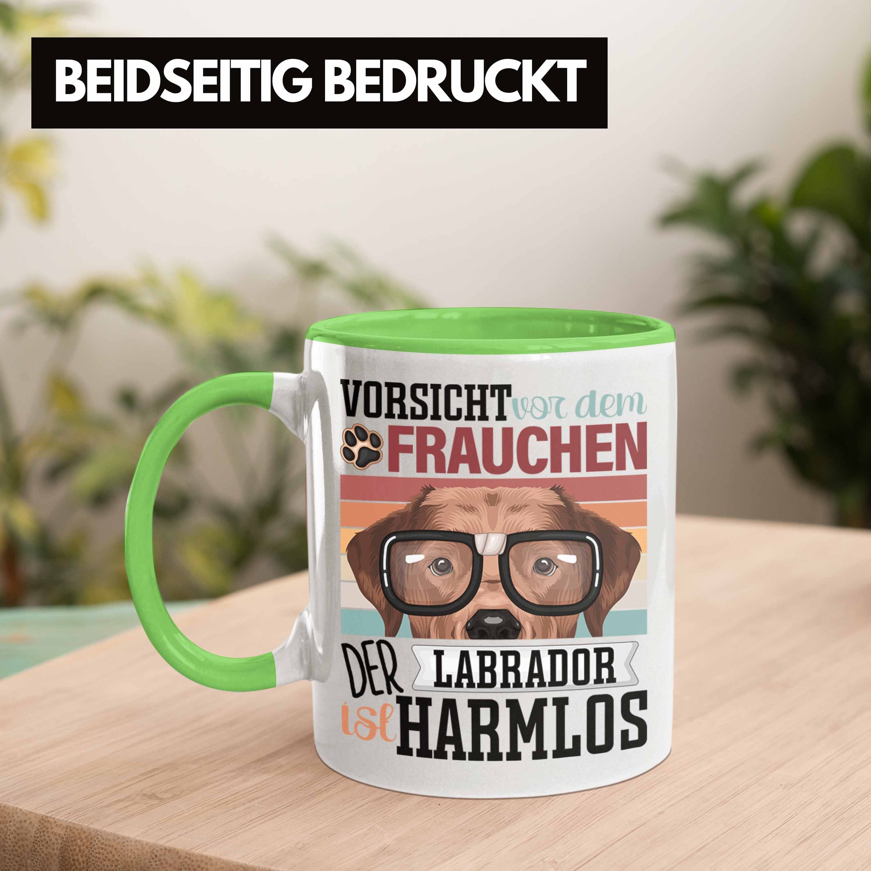 Grün Geschenkid Labrador Spruch Tasse Tasse Trendation Besitzerin Lustiger Geschenk Frauchen