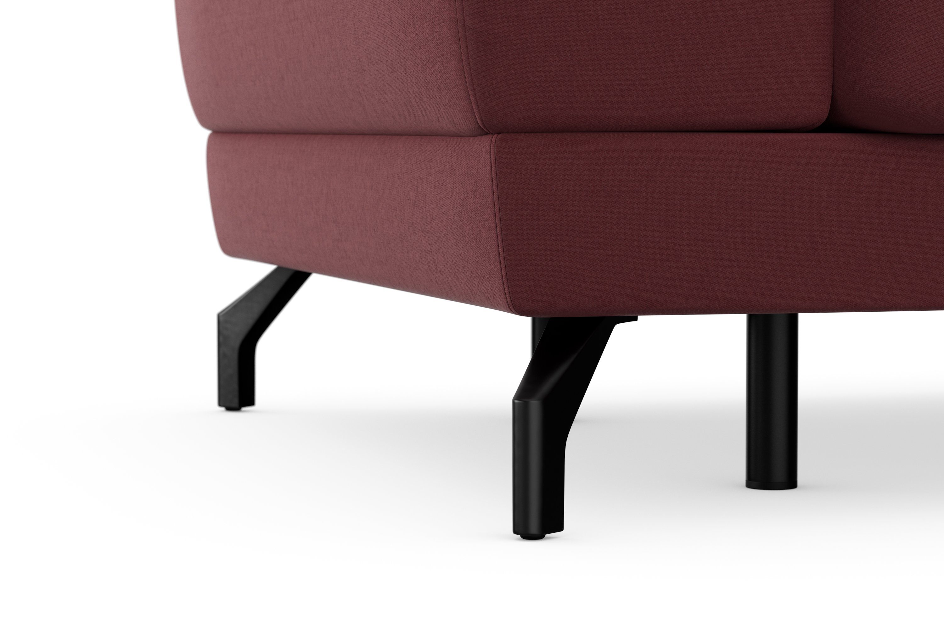 sit&more Ecksofa Cinturo, inklusive Sitztiefenverstellung Sitzhöhe Federkern, 45 cm und