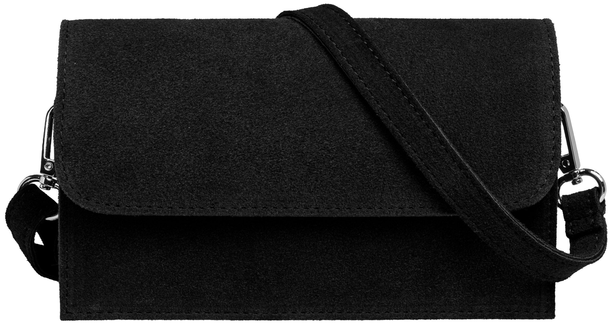 Caspar Umhängetasche Wildleder Dirndltasche Damen Handtasche günstig online kaufen