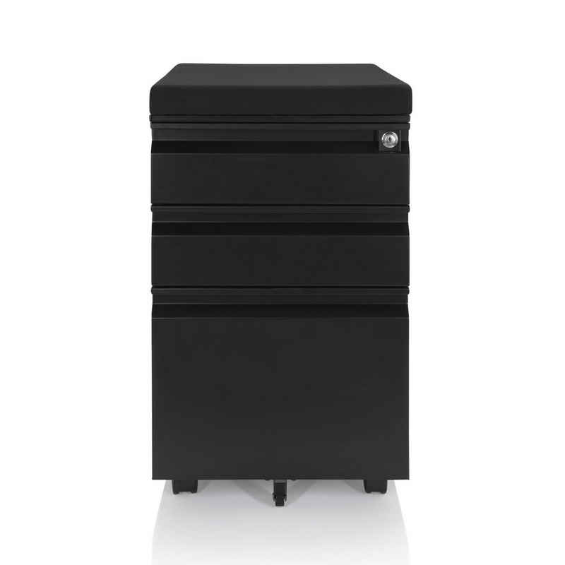 hjh OFFICE Rollcontainer »Rollcontainer COLOR OS Stahl«