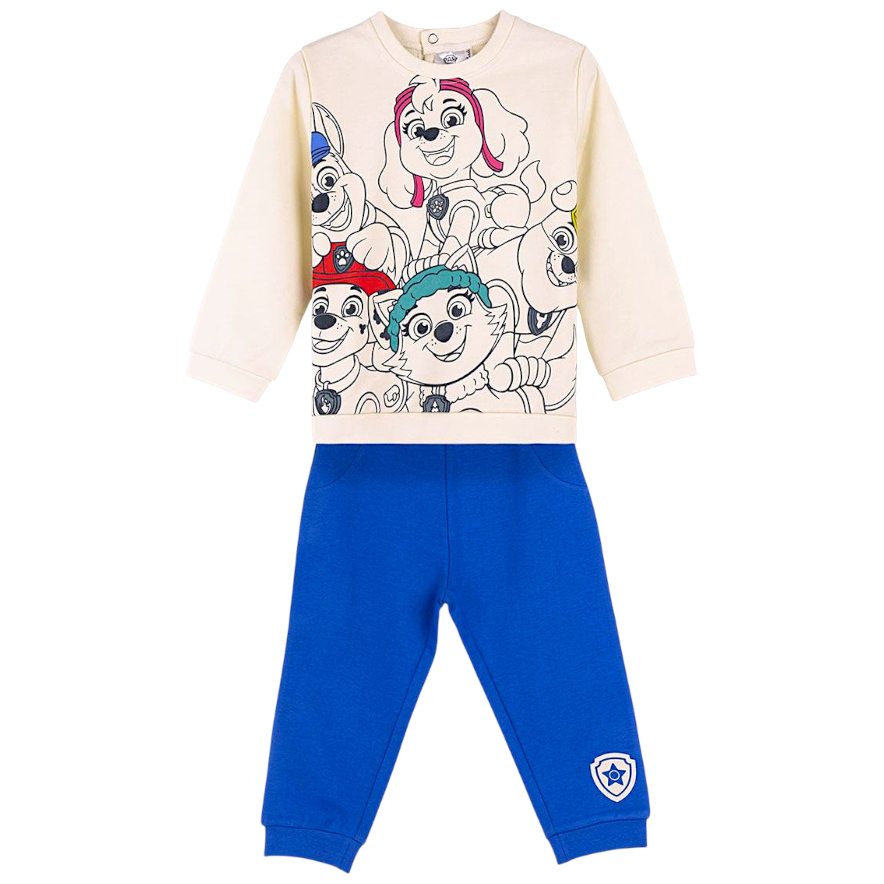 PAW PATROL Freizeitanzug PAW TEAM (2-tlg), Kinder Outfit Sweatshirt & Hose