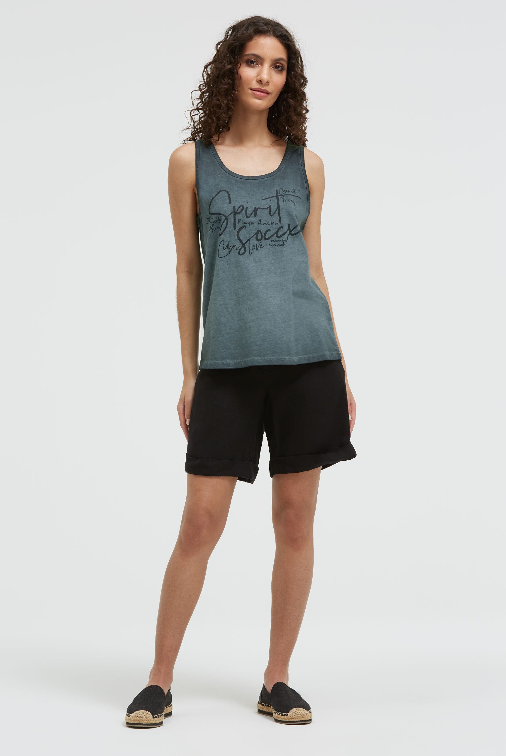 SOCCX Tanktop aus Baumwolle
