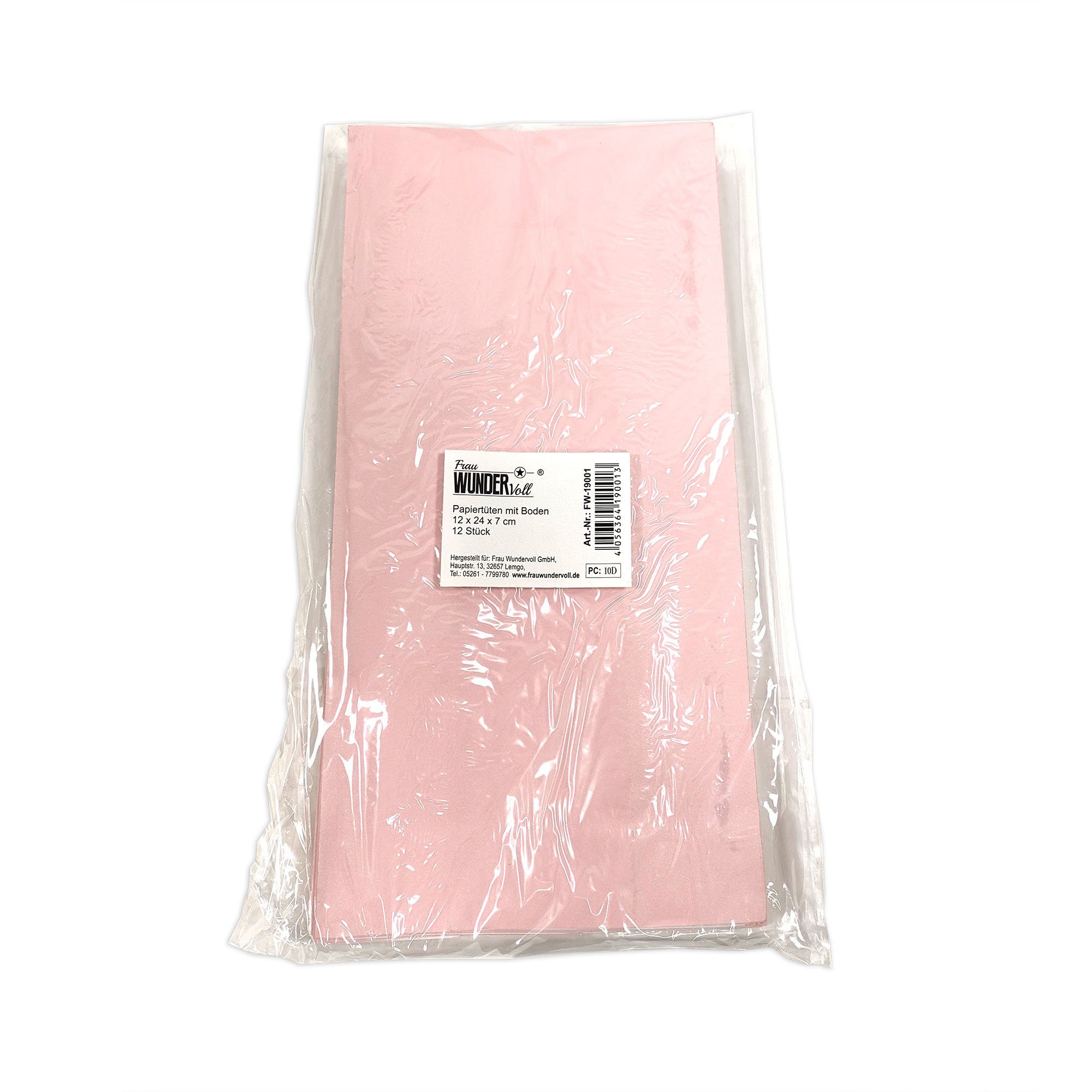 - Papiertüten (Angebot WUNDERVoll Frau Papierdekoration Papier rosa, Boden 100g mit