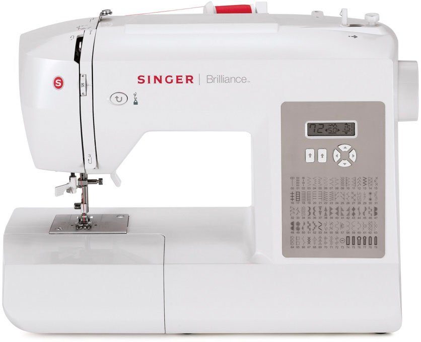 Programme Computer-Nähmaschine Brilliance Singer 6180, 80