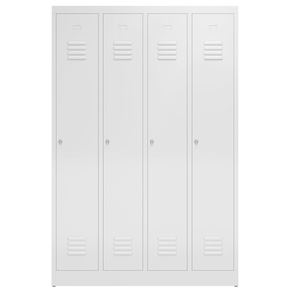 Steelboxx Spind 4er Kleiderspind Spindschrank 180x120x50cm günstig online kaufen