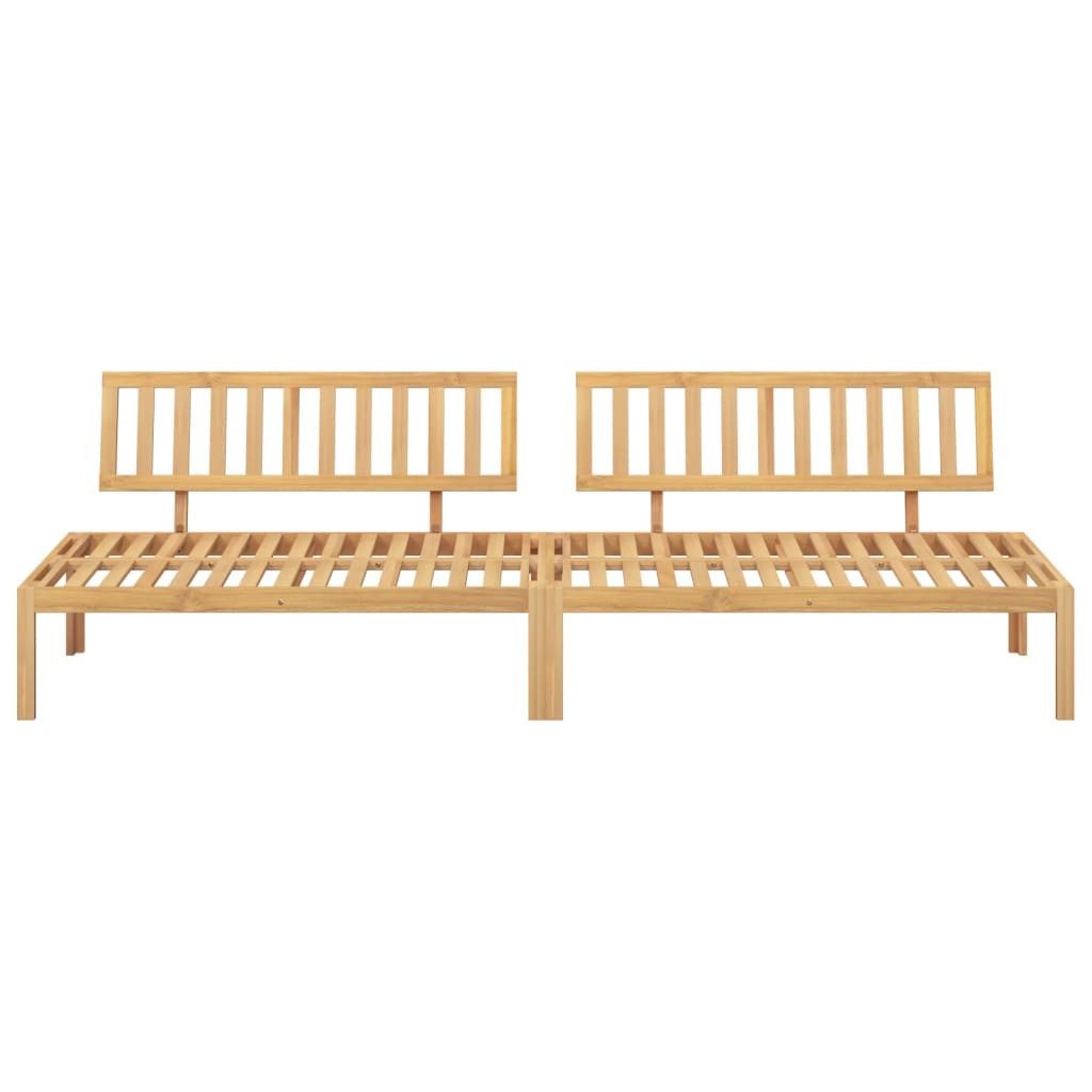 vidaXL Loungesofa Garten-Mittelsofas aus Paletten 2 günstig online kaufen