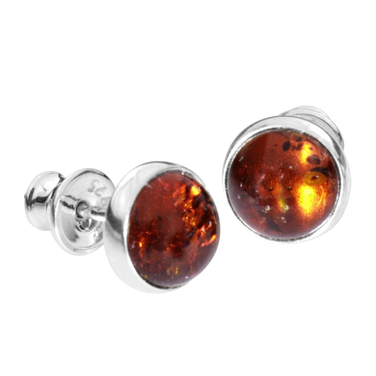 OSTSEE-SCHMUCK Paar Ohrstecker Ostsee-Schmuck Ohrstecker Classic 7 mm Ohrst günstig online kaufen