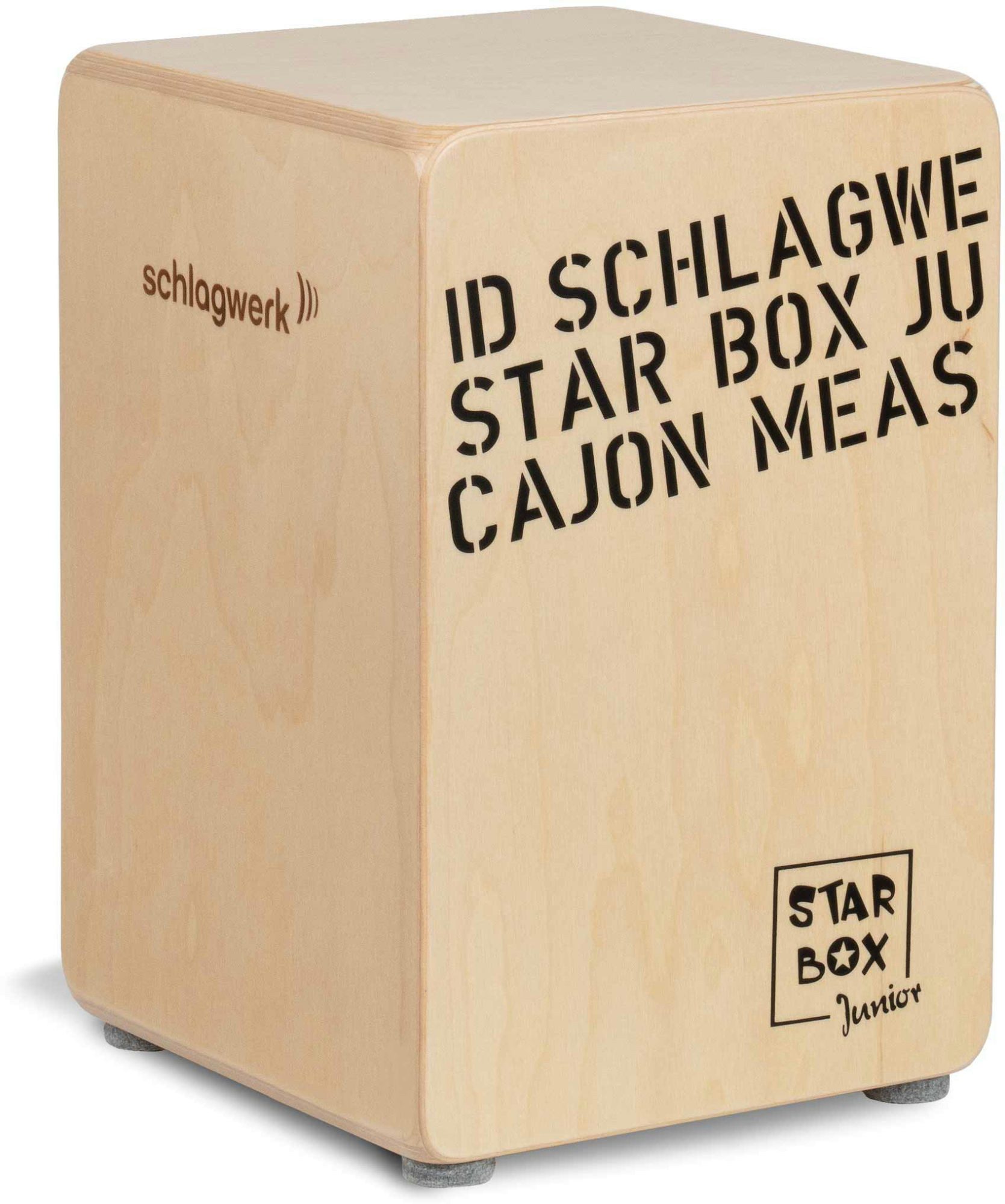 Schlagwerk Cajon Schlagwerk CP400SB Star Box Kids Cajon, Formaldehydfreie Verleimung, kindgerechte Größe