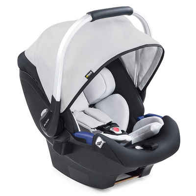 Hauck Babyschale iPro Baby - i-Size - Lunar, bis: 13 kg, Gruppe 0+ Baby Autositz ab Geburt bis 18 Monate mit Sitzverkleinerer