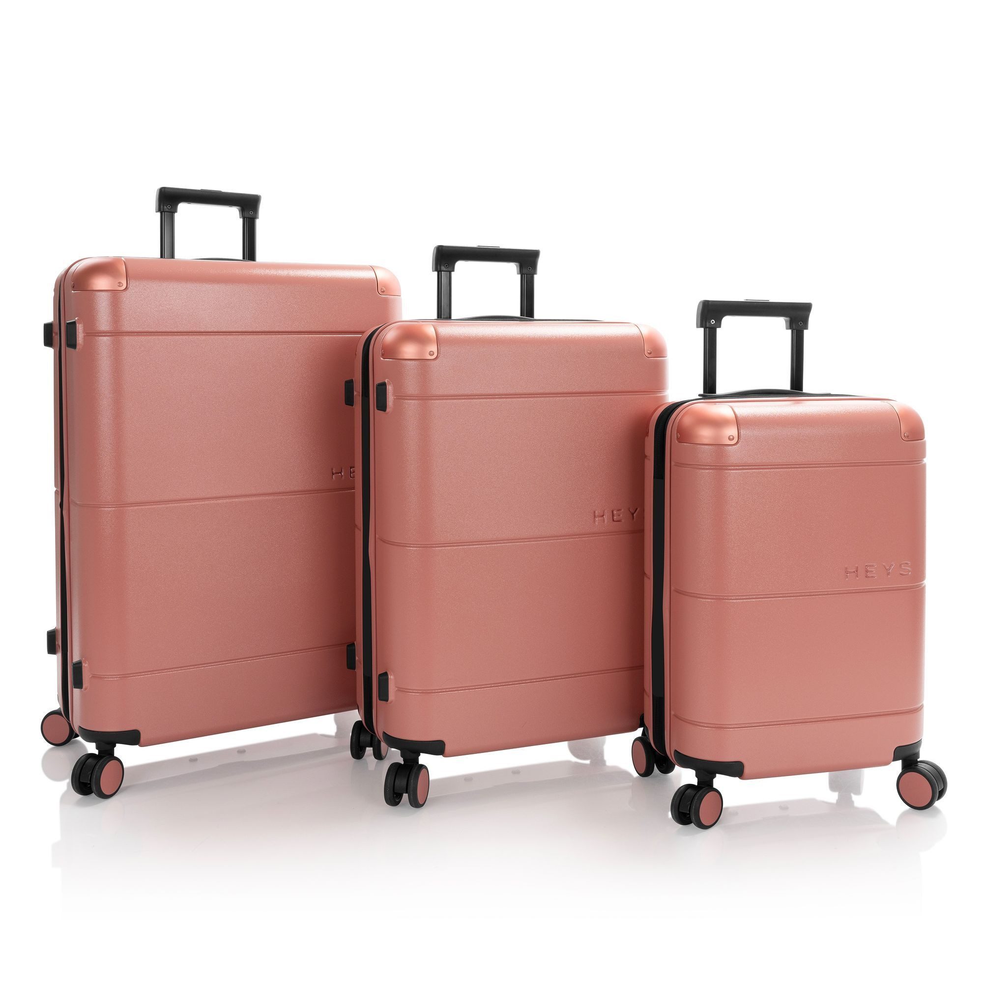 Heys Trolleyset Zen, 4 Rollen, (3-teilig, 3 tlg), Polycarbonat