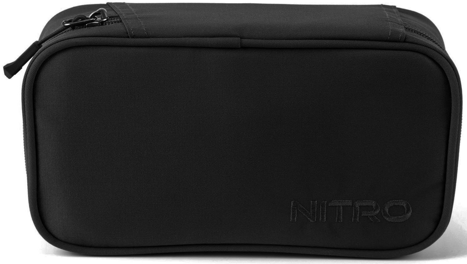 NITRO Federtasche Pencil Case XL, Federmäppchen, Schlampermäppchen, Faulenzer Box, Stifte Etui