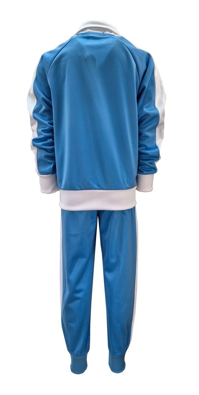 Hessis Trainingsanzug Jogginganzug in vielen Farben, Freizeitanzug, JF202 (Set, 2-tlg., Jacke mit Jogginghose), für Kinder – Bild 2 von 4