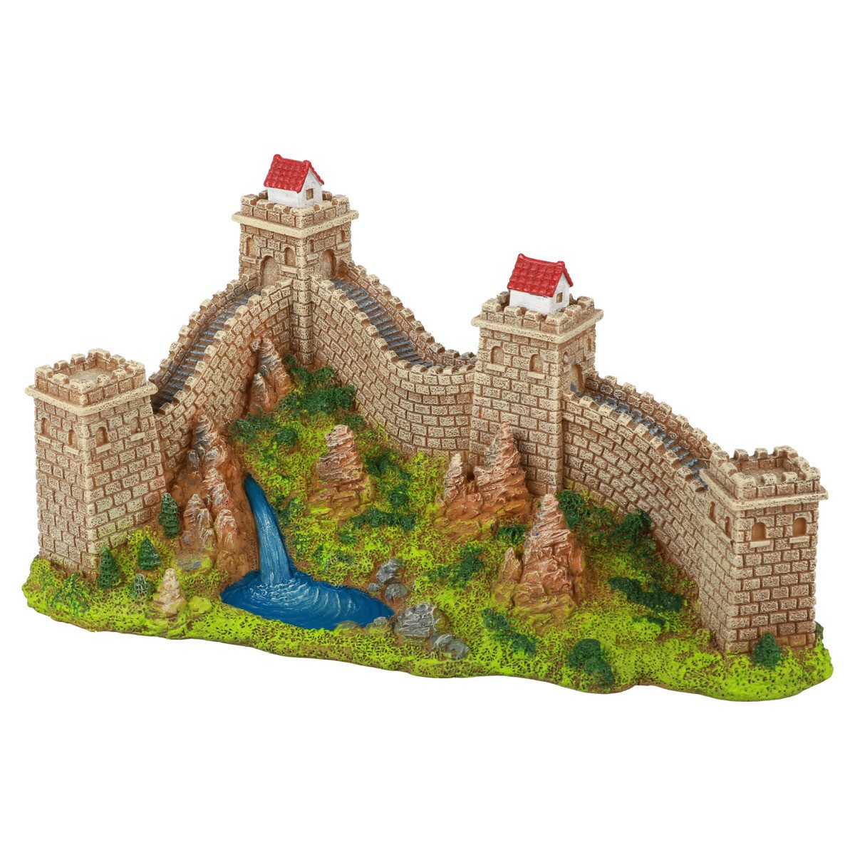 Aquariendeko Aquariendekoration Chinesische Mauer