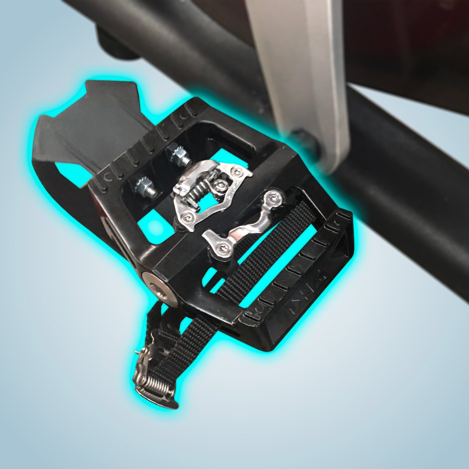 AsVIVA Fitness S15 AsVIVA SPD Shimano Speedbike Bluetooth, kompatibel Indoor kompatibel, Cycle Klickpedale App