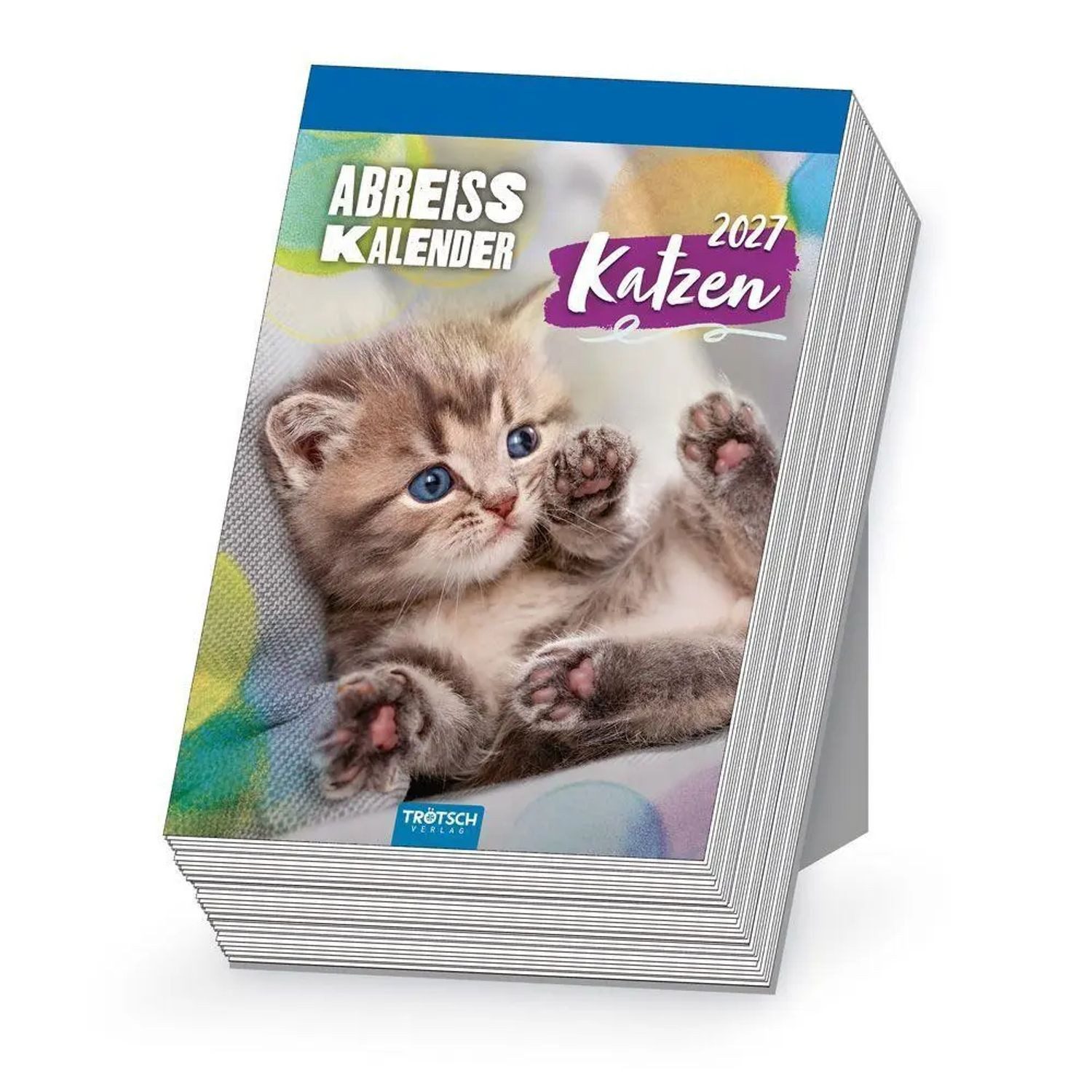 Trötsch Verlag Abreißkalender TRÖTSCH - Abreißkalender Katzen 2027