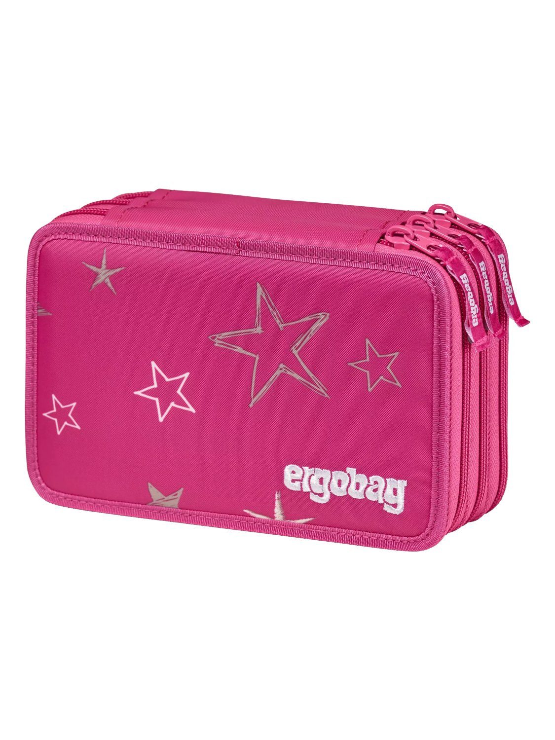 ergobag Federmäppchen Maxi Mäppchen, (41-tlg), mit Stiften befüllt