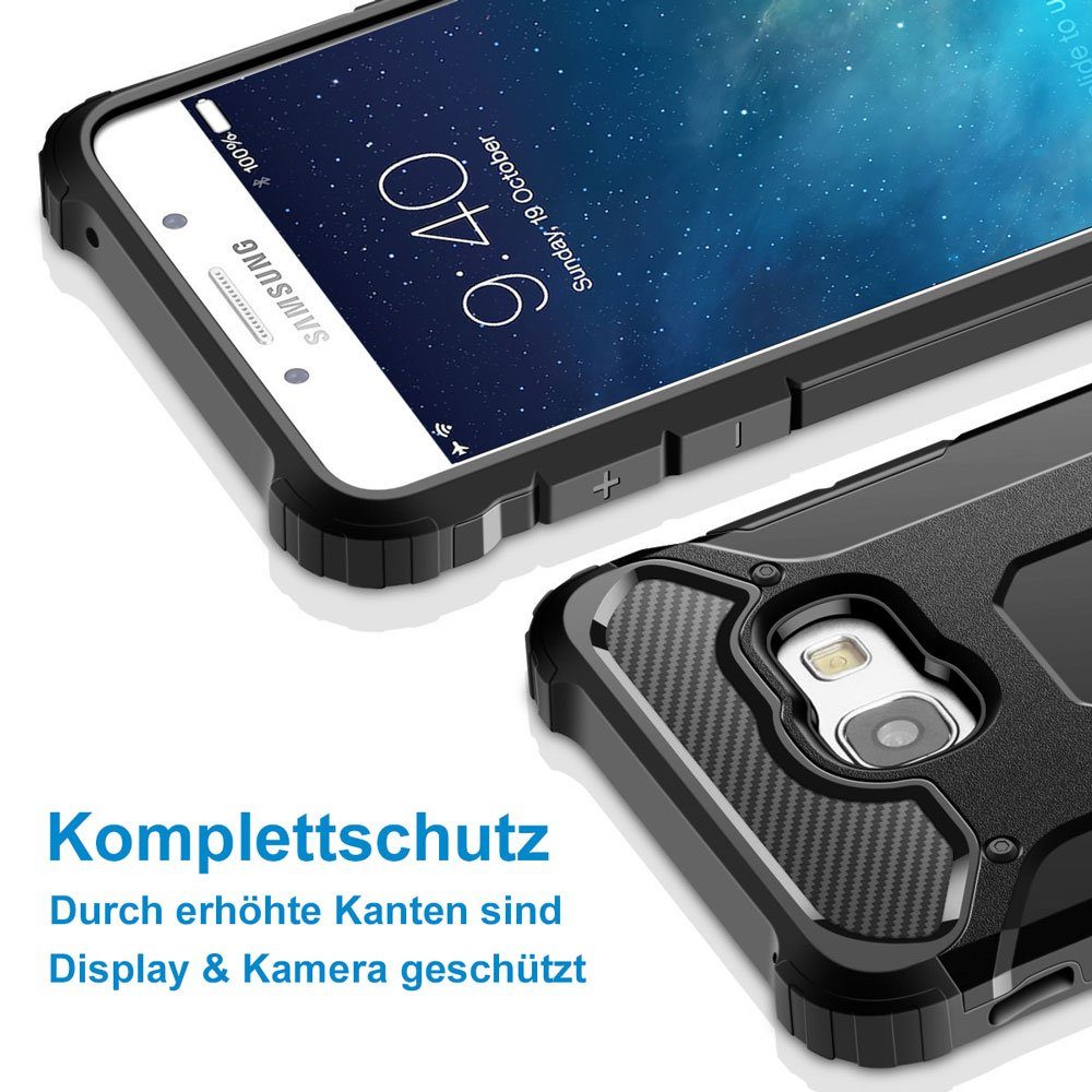 FITSU Handyhülle Outdoor Case für Samsung Galaxy Hülle Robuste Schutzhülle Cover Bumper, Hülle für Samsung Galaxy S24, S23, S23 FE, S22, S21, S20, S9, S8, S7