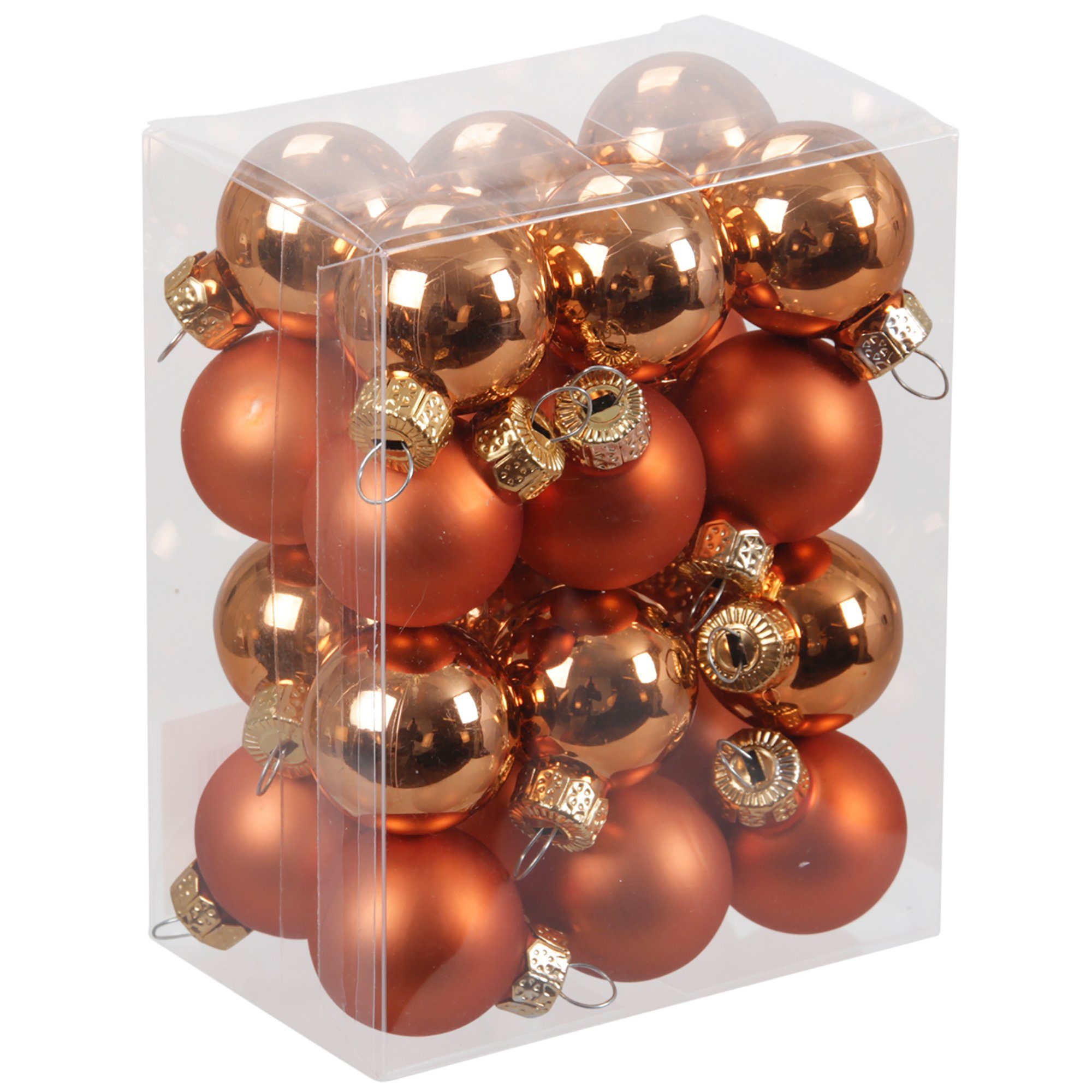 Annastore Weihnachtsbaumkugel Kleine Baumkugeln aus Glas Ø 2 cm/3 cm - Christbaumkugeln, Baumschmuck, Christbaumschmuck