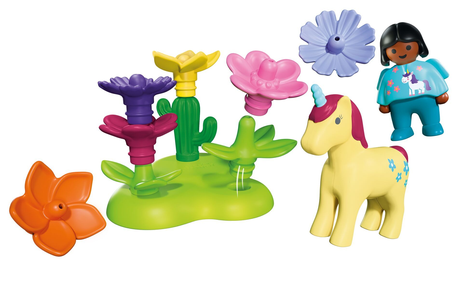 Playmobil® Einhorn-Feengarten (72087), JUNIOR Konstruktions-Spielset, Made in Europe