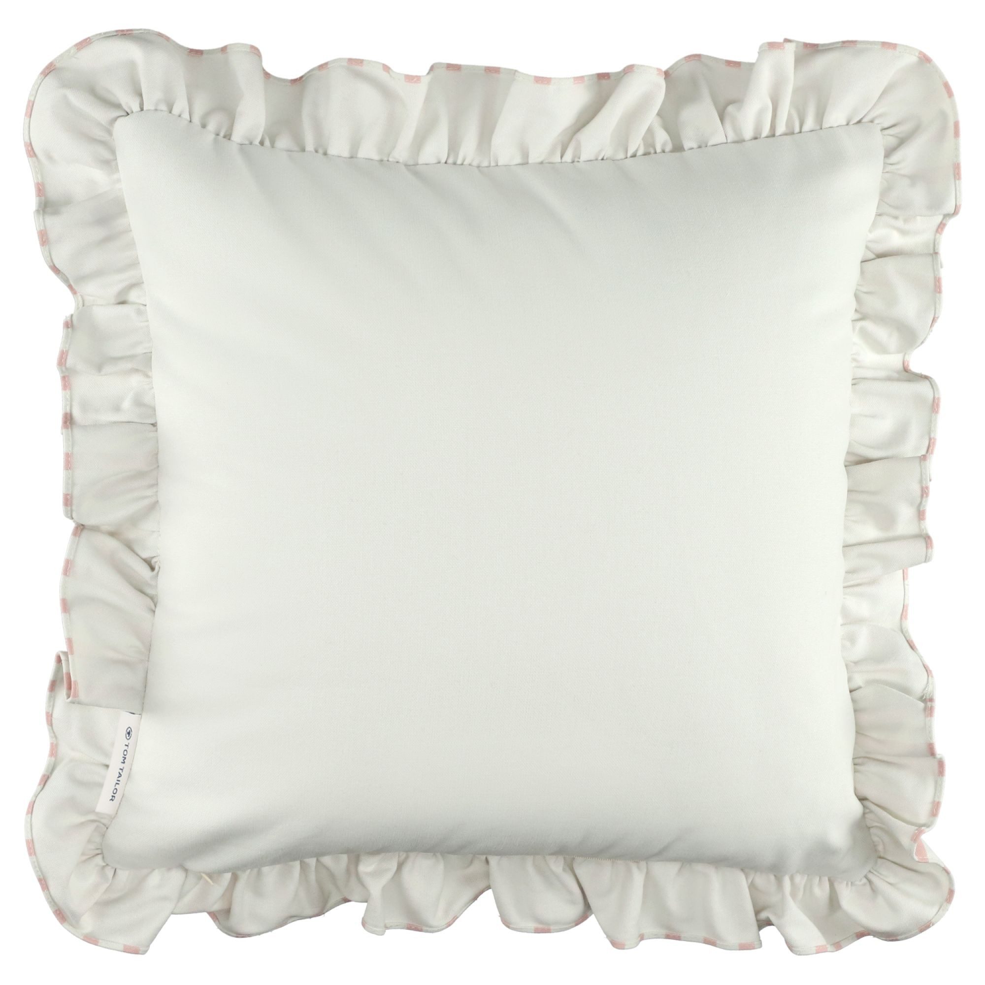 TOM TAILOR Kissenhülle Baumwolle 45x45 cm - 60x40cm Frühling Zierkissenhülle, (1 Stück), 45 x 45 cm in Rosa – Bild 2 von 5