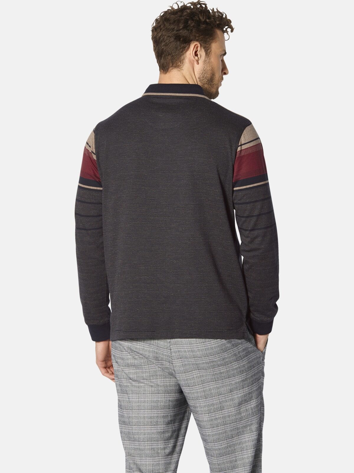 Babista Langarm-Poloshirt FILOSSI mit mehrfarbigem Muster günstig online kaufen