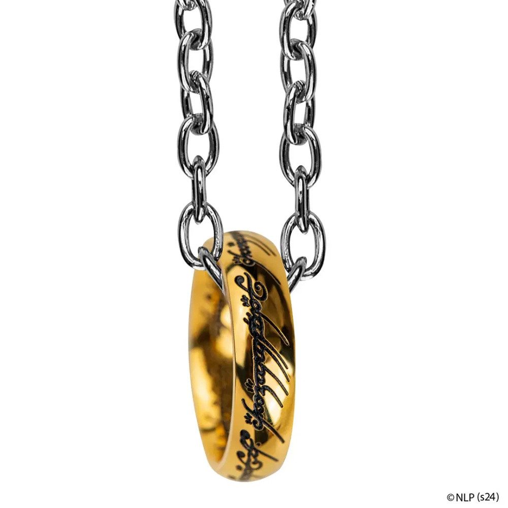 Kette mit Anhänger Herr der Ringe: Halskette "Der Eine Ring" von Sauron