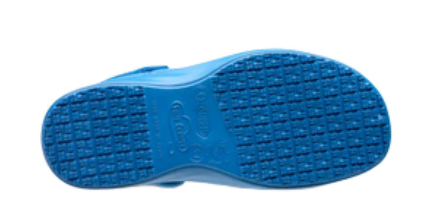 Feliz Caminar Clogs Berufsschuhe Flotantes Evolution rutschfest Azul (Blau) Clog extraleicht