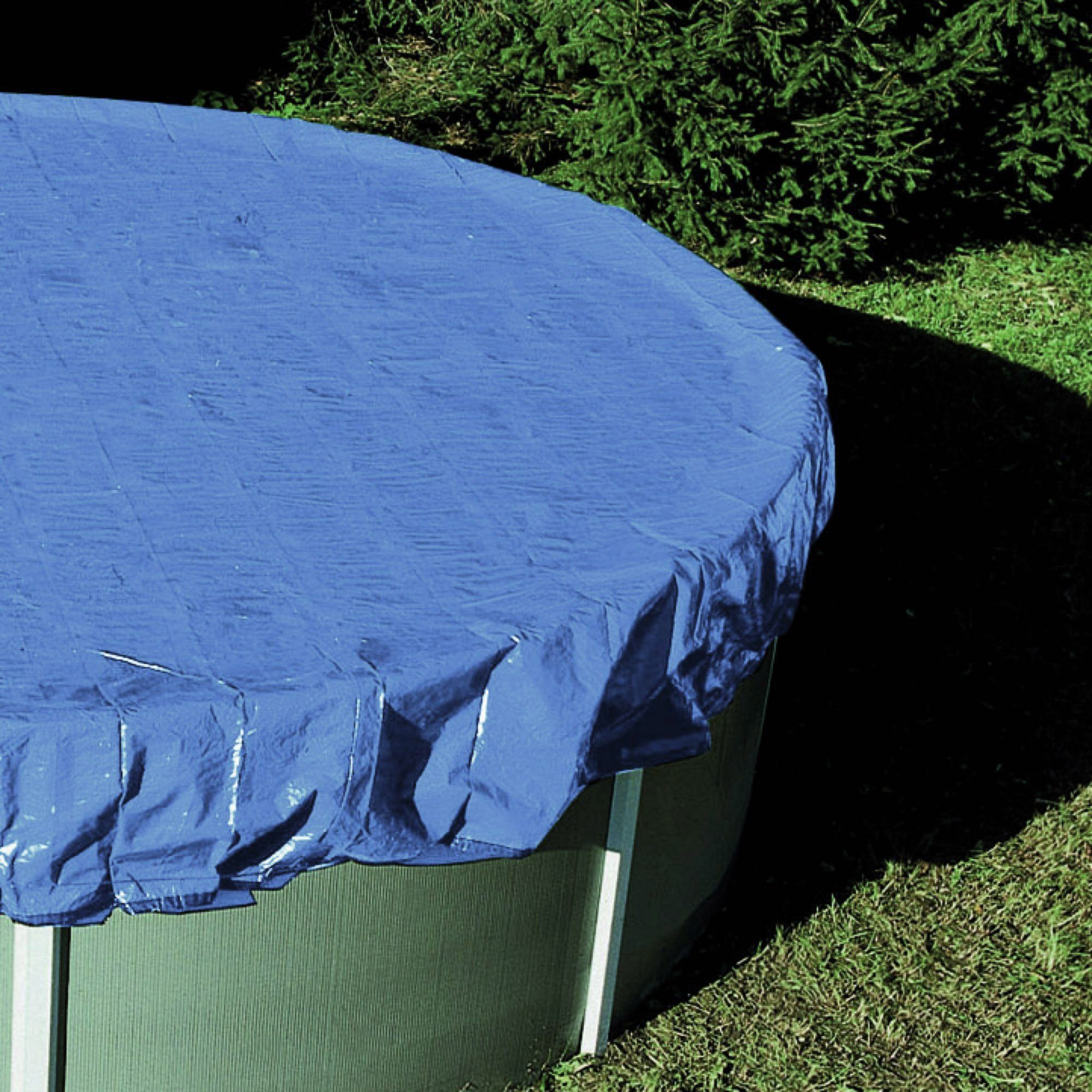Waterman Pool-Abdeckplane Abdeckplane für 200cm Rund Pools und Schwimmbecken (Komplett-Set, 1-St), Gummizug