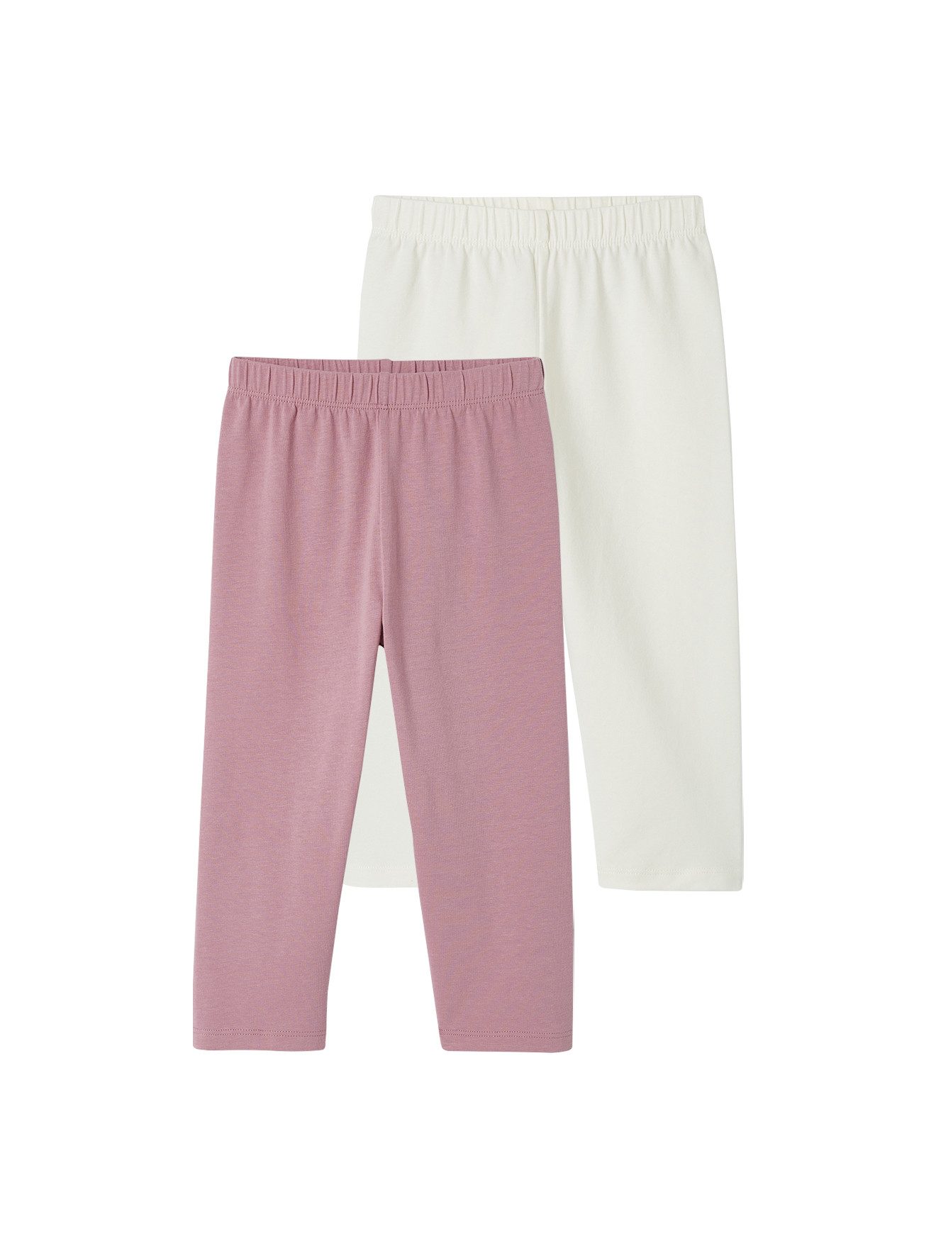 Leggings 2er-Pack Mädchen 3/4-Leggings BASIC