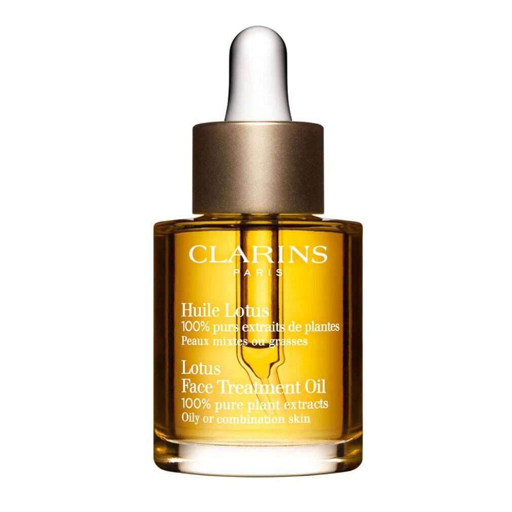 Clarins Körperpflegemittel Lotus Face Treatment Oil für Mischhaut und fettige Haut 30ml