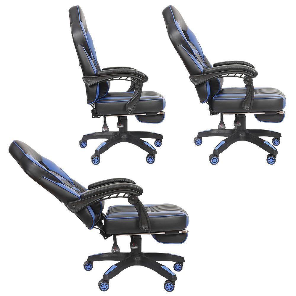 Mucola Schreibtischstuhl Gaming Stuhl Bürostuhl Kunstleder Drehstuhl Comput günstig online kaufen