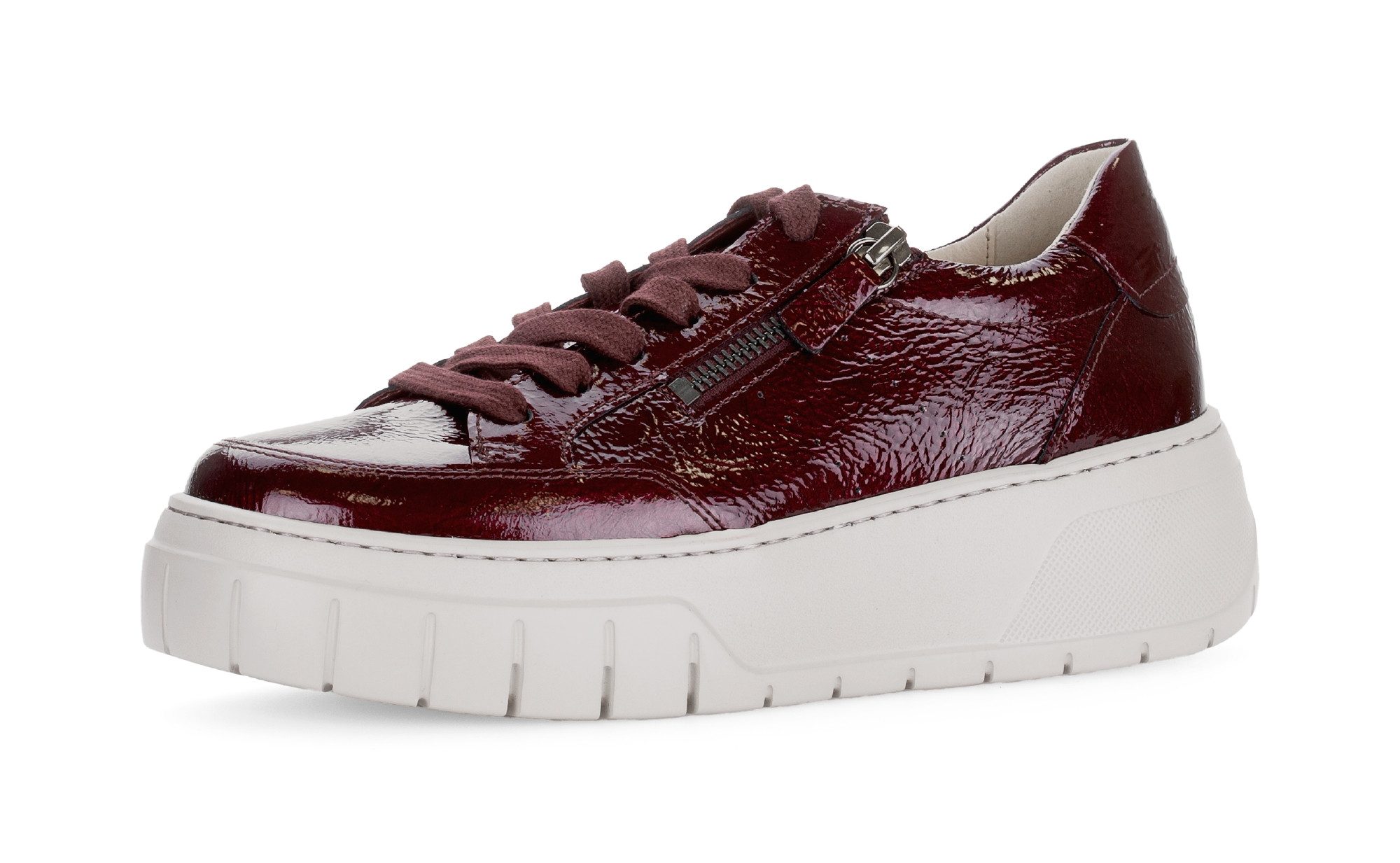 Gabor Plateausneaker Freizeitschuh, Halbschuh, Schnürschuh mit gepolstertem günstig online kaufen