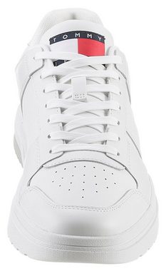 Tommy Jeans TJM LEATHER CUPSOLE 2.0 Sneaker im Basket-Street-Style, Freizeitschuh, Halbschuh, Schnürschuh