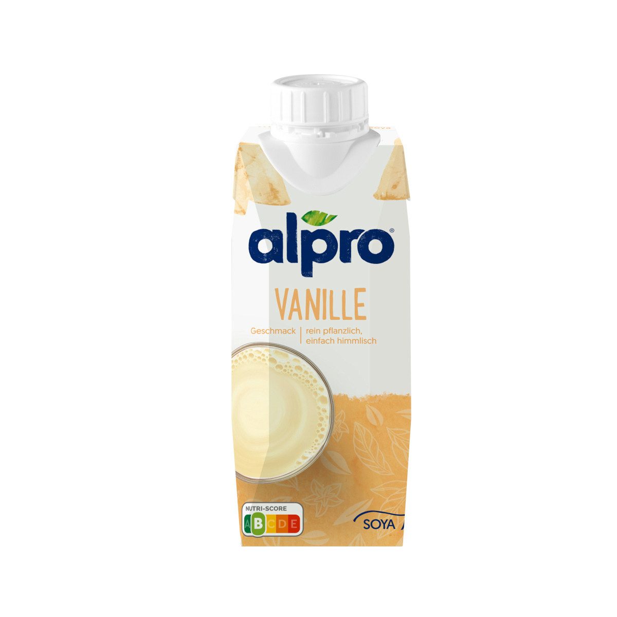 Alpro Milchmischgetränk, Alpro Sojadrink Vanille Geschmack mit Calcium und Vitaminen 250ml