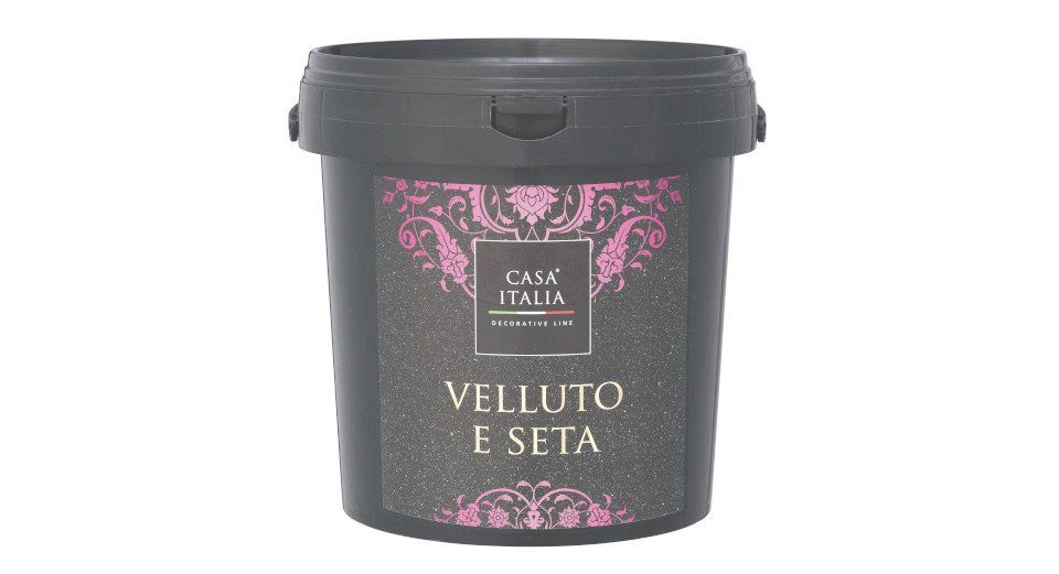 Casa Italia Strukturpaste Casa Italia VELLUTO E SETA 2,5L Effektlasur für
