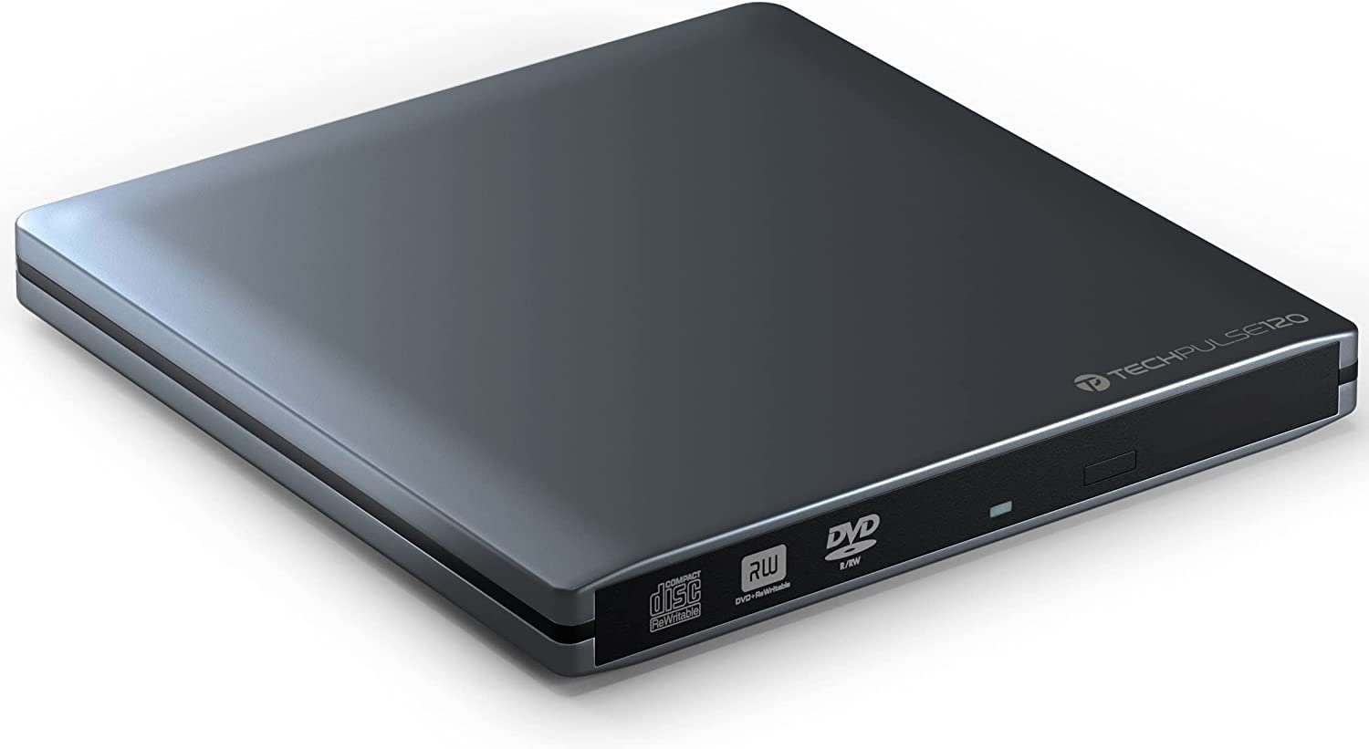 externer USB 3.0 DVD CD Brenner Laufwerk DVDRW Aluminium Grau DVD-Brenner