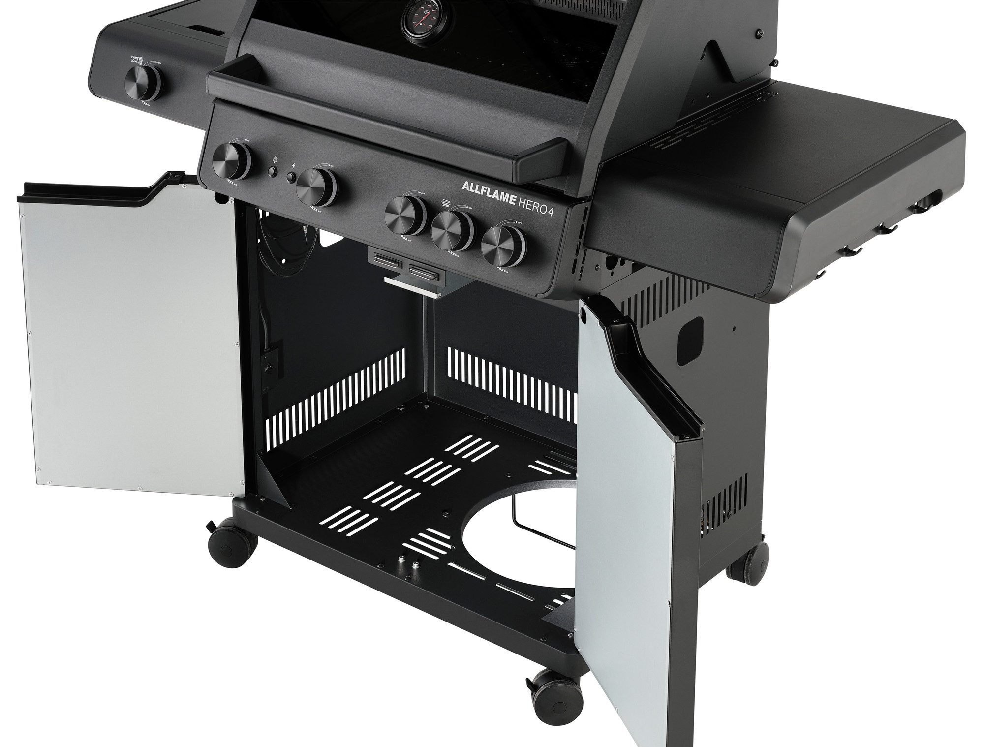 RÖSLE Gasgrill ALLFLAME Hero 4, 50 mbar