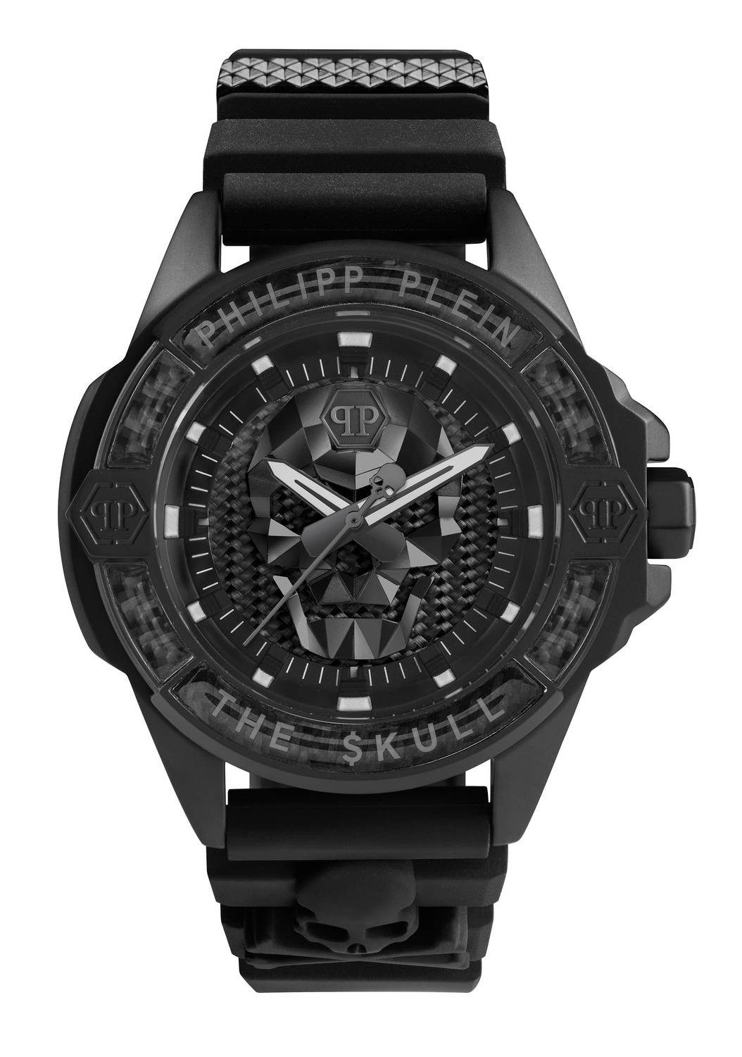 PHILIPP PLEIN Quarzuhr The $kull Carbon Fiber günstig online kaufen