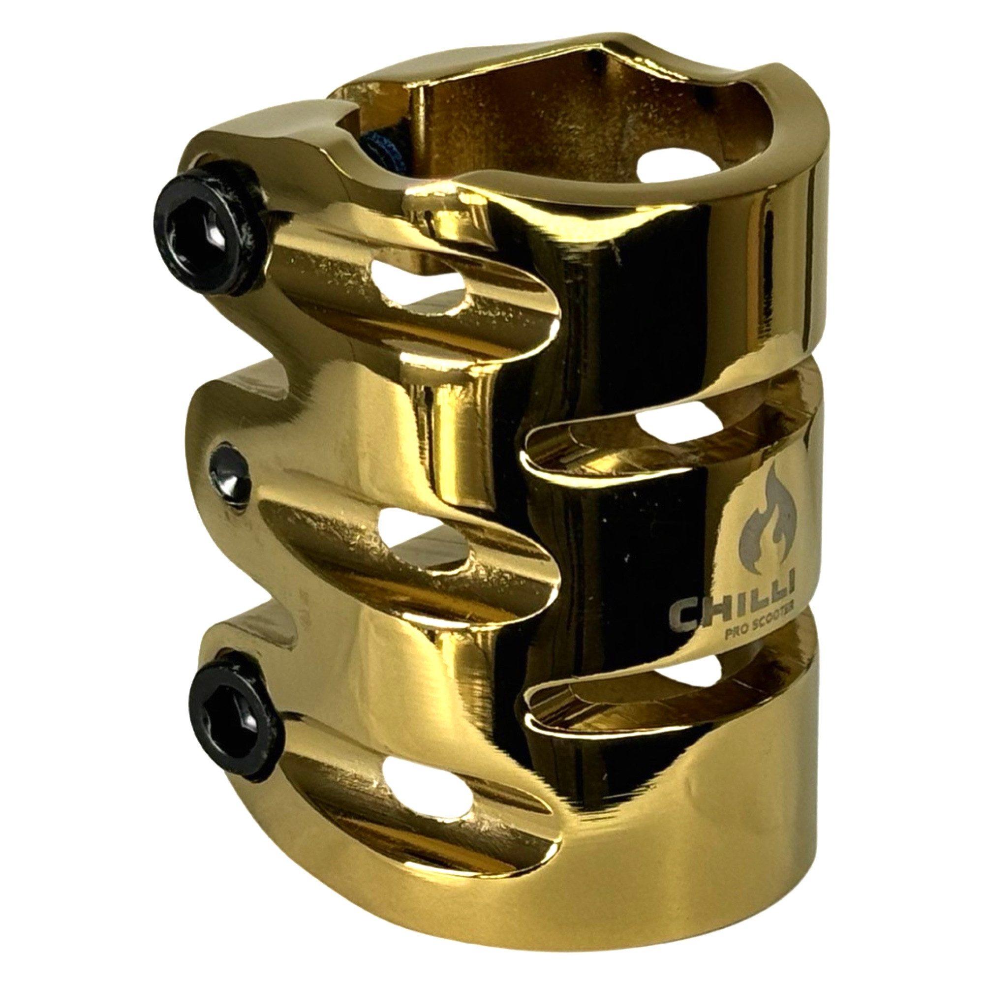 Chilli Pro Scooter Stuntscooter Chilli Pro Stunt-Scooter Pearl Rocky Lenker Klemme Clamp 31,8 Gold