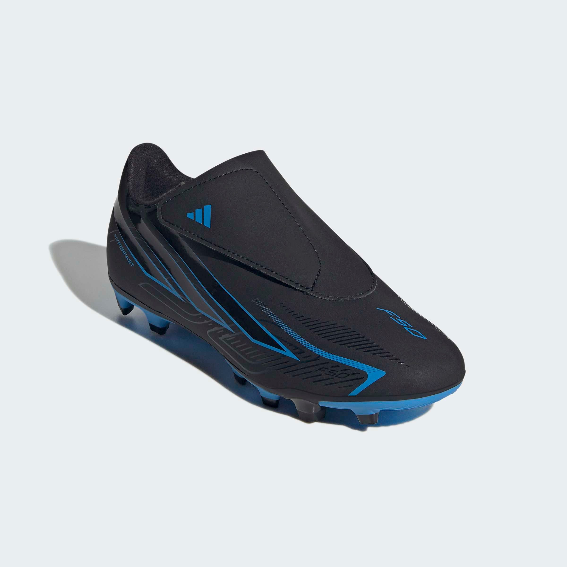 adidas Performance F50 HYPERFAST CLUB KIDS, KLETTVERSCHLUSS, FESTE BÖDEN/MULTI GROUND Fußballschuh für viele verschiedene Böden geeignet, für Jugendliche & Kinder
