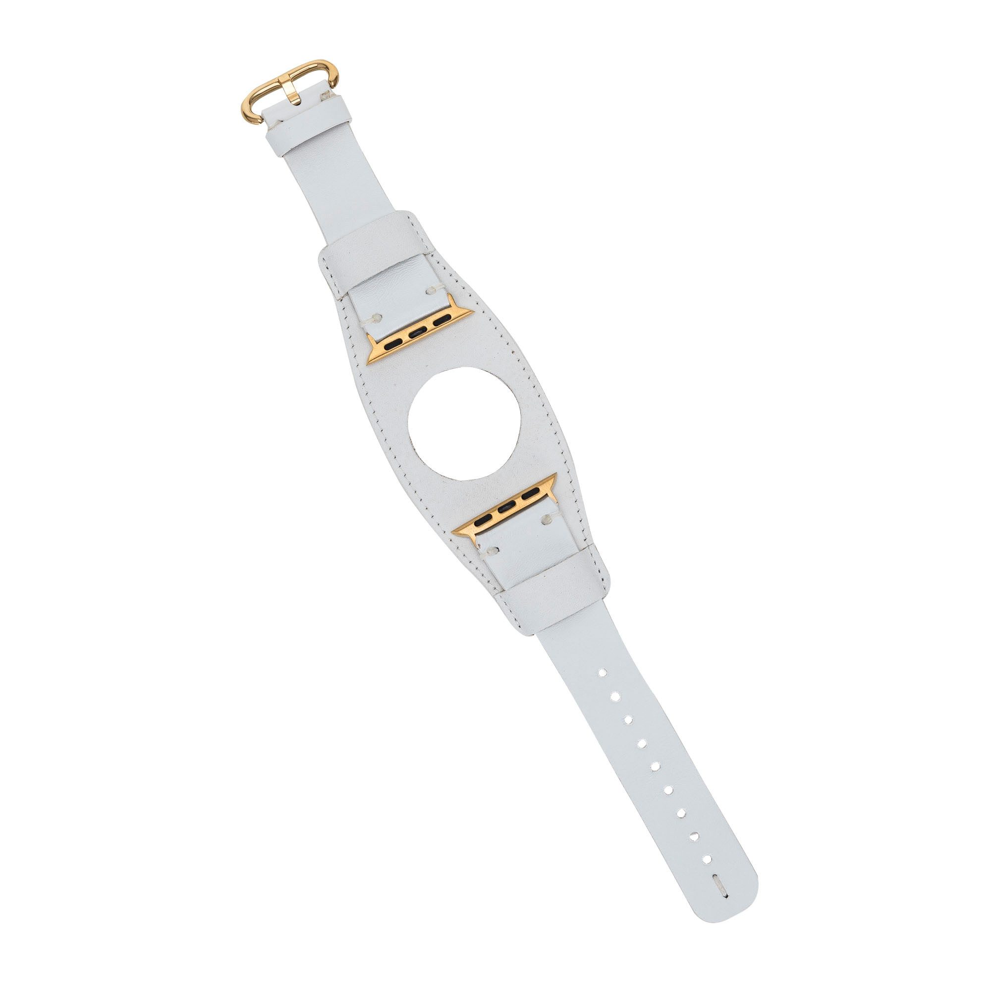 Renna Leather Smartwatch-Armband Apple Watch Band für Series 10 / Ultra/9/SE/8-1 Echtleder Armband