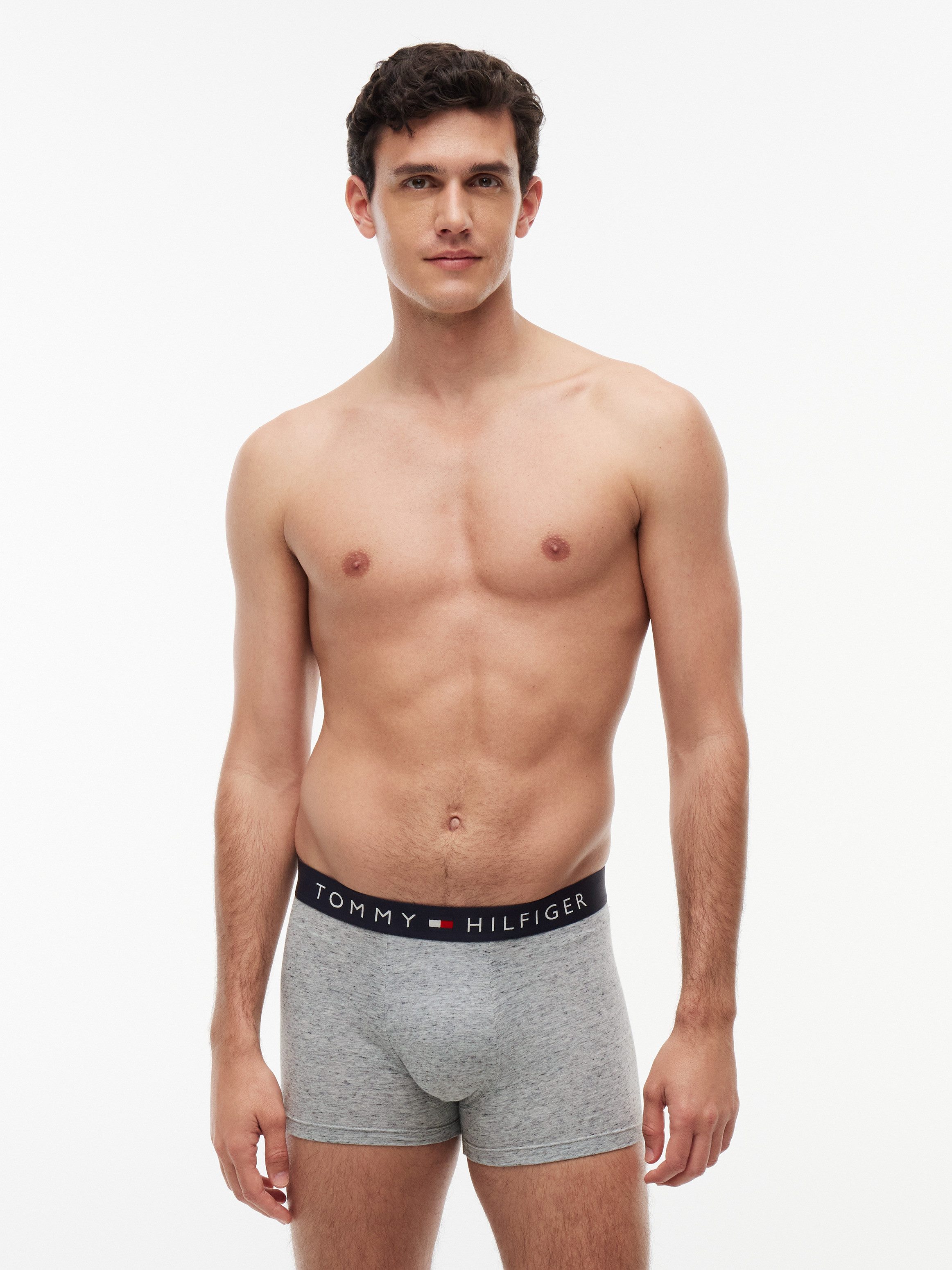 Tommy Hilfiger Underwear Trunk 3P TRUNK (Packung, 3-St., 3er) mit Logobund