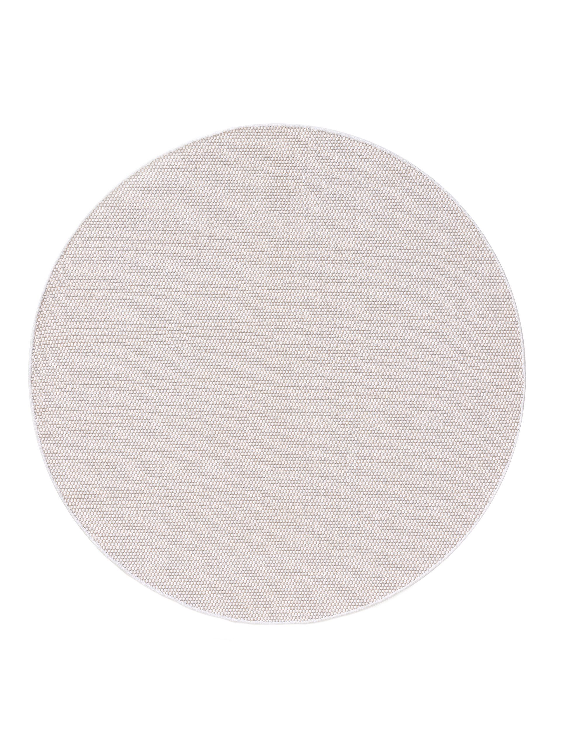 benuta Teppich Ron, rund, Höhe: 5 mm, Teppich Wohnzimmer, Schlafzimmer, Esszimmer, Flur, Kunstfaser, Cozy