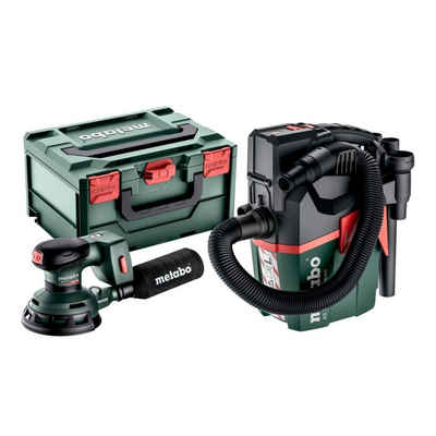 metabo Akku-Exzenterschleifer Akku-Exzenterschleifer SXA 18 LTX 125 BL Set + Ak