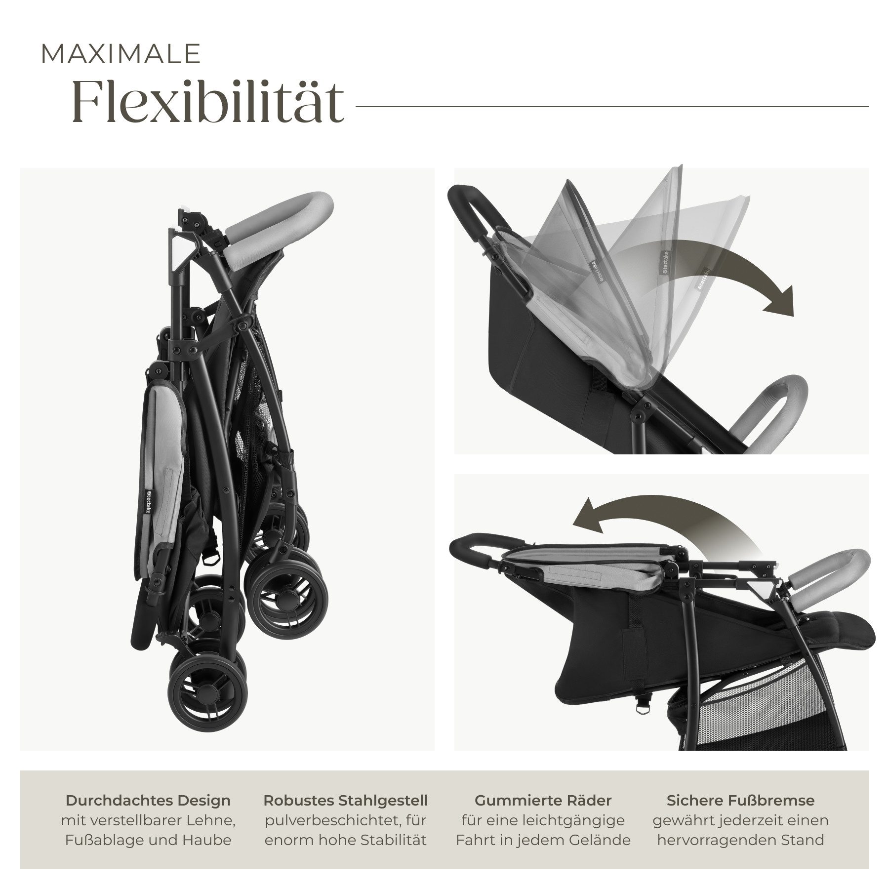 tectake Emma Buggy - Bild 3