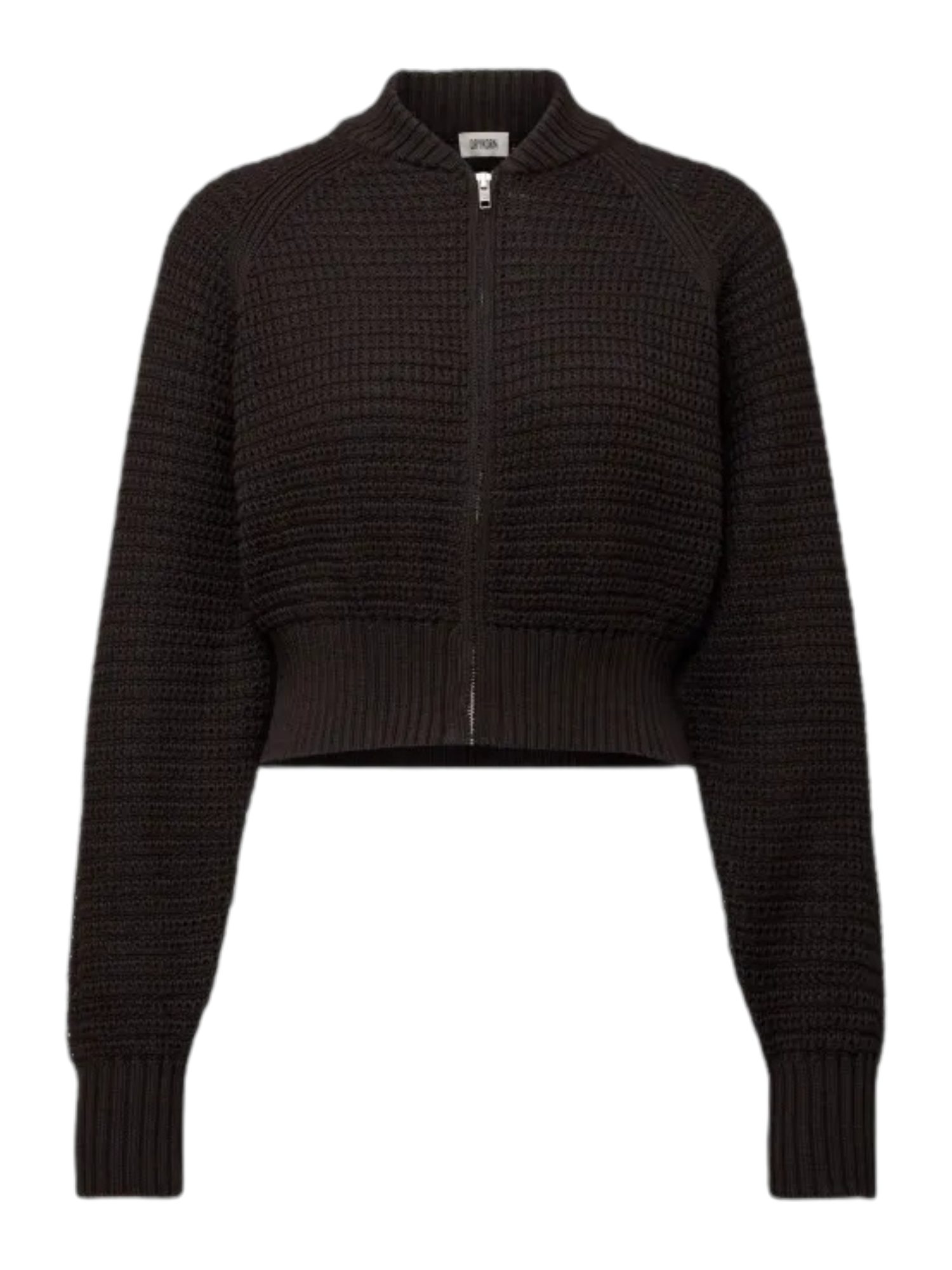 Drykorn Strickpullover schwarz,Casual,Baumwolle,Unifarben,Stehkragen,Lang,Oversized