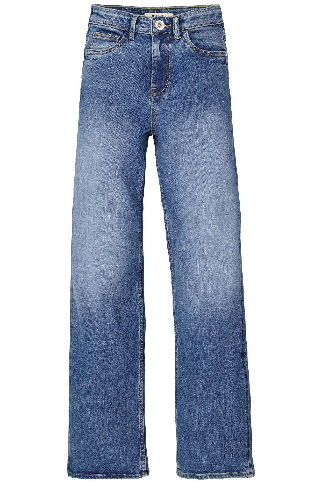 Garcia Schlagjeans Ilvy for Girls, mit weitem Bein – Bild 5 von 5