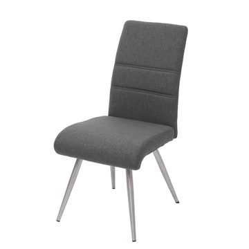 MCW Esszimmerstuhl MCW-G55-2 (Stühle ohne Armlehne, 4 St), 4er-Set, inklusive 3-Sitzer Bank, abgerundete Ecken, Fußbodenschoner