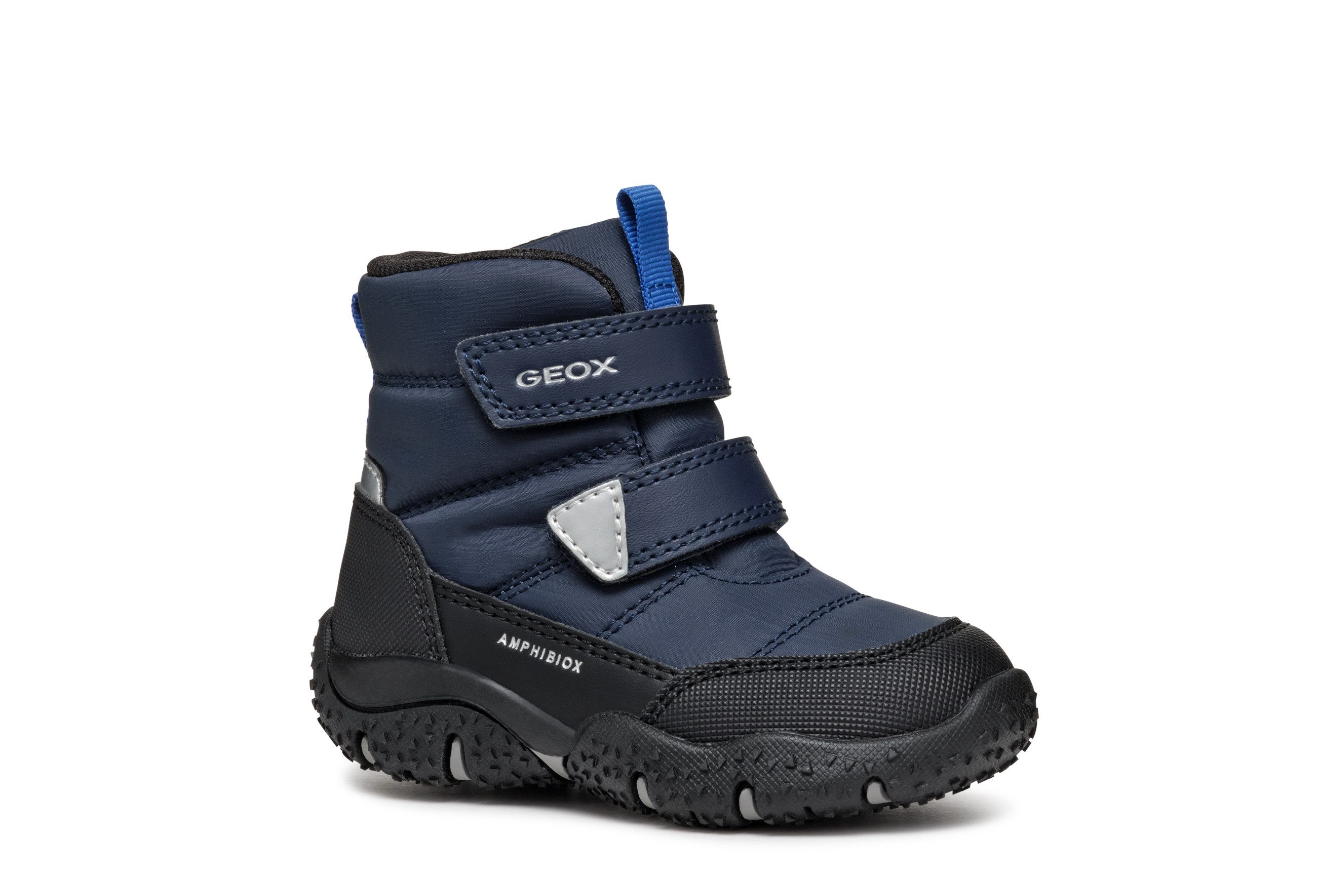 Geox B BALTIC BOY B ABX Winterboots Klettstiefel, Snowboots mit Warmfutter, Größenschablone zum Download